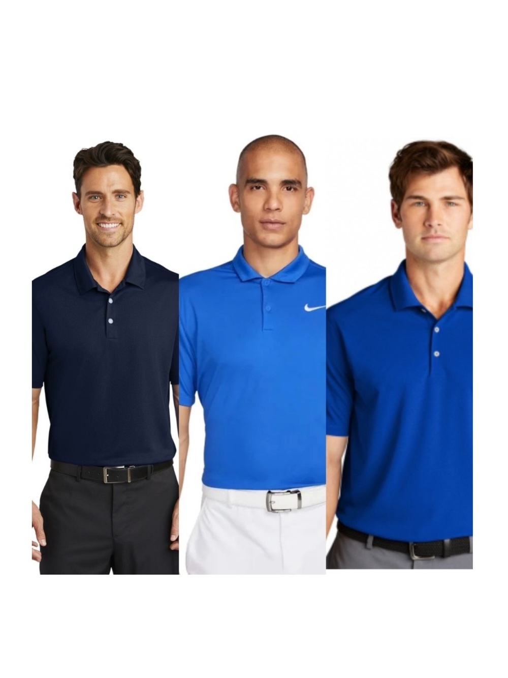 NIKE golf polo shirts 3 pcs